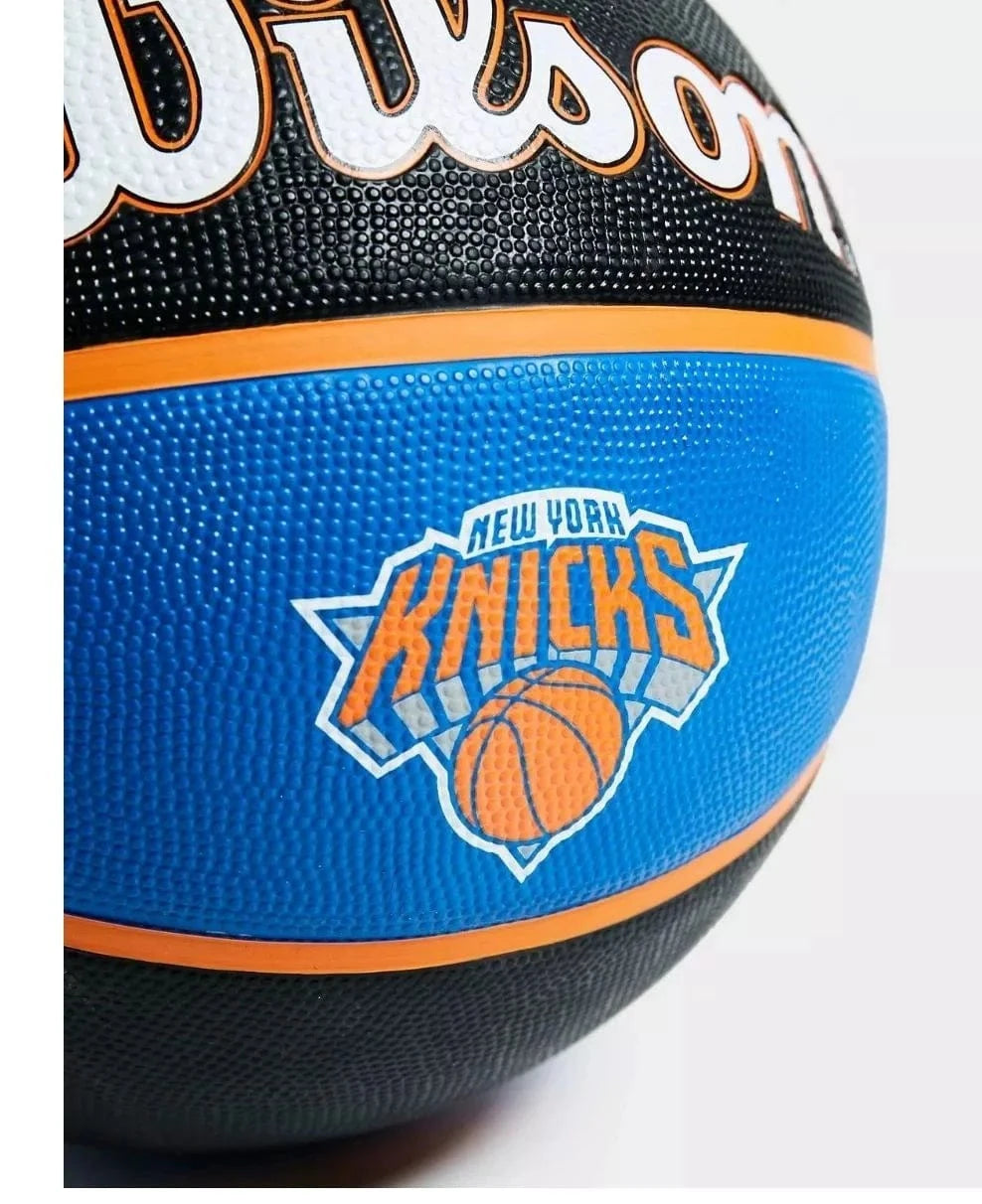 Wilson Sporting Goods Balls New York Knicks Wilson NBA Team Tribute Full Size Outdoor Basketball