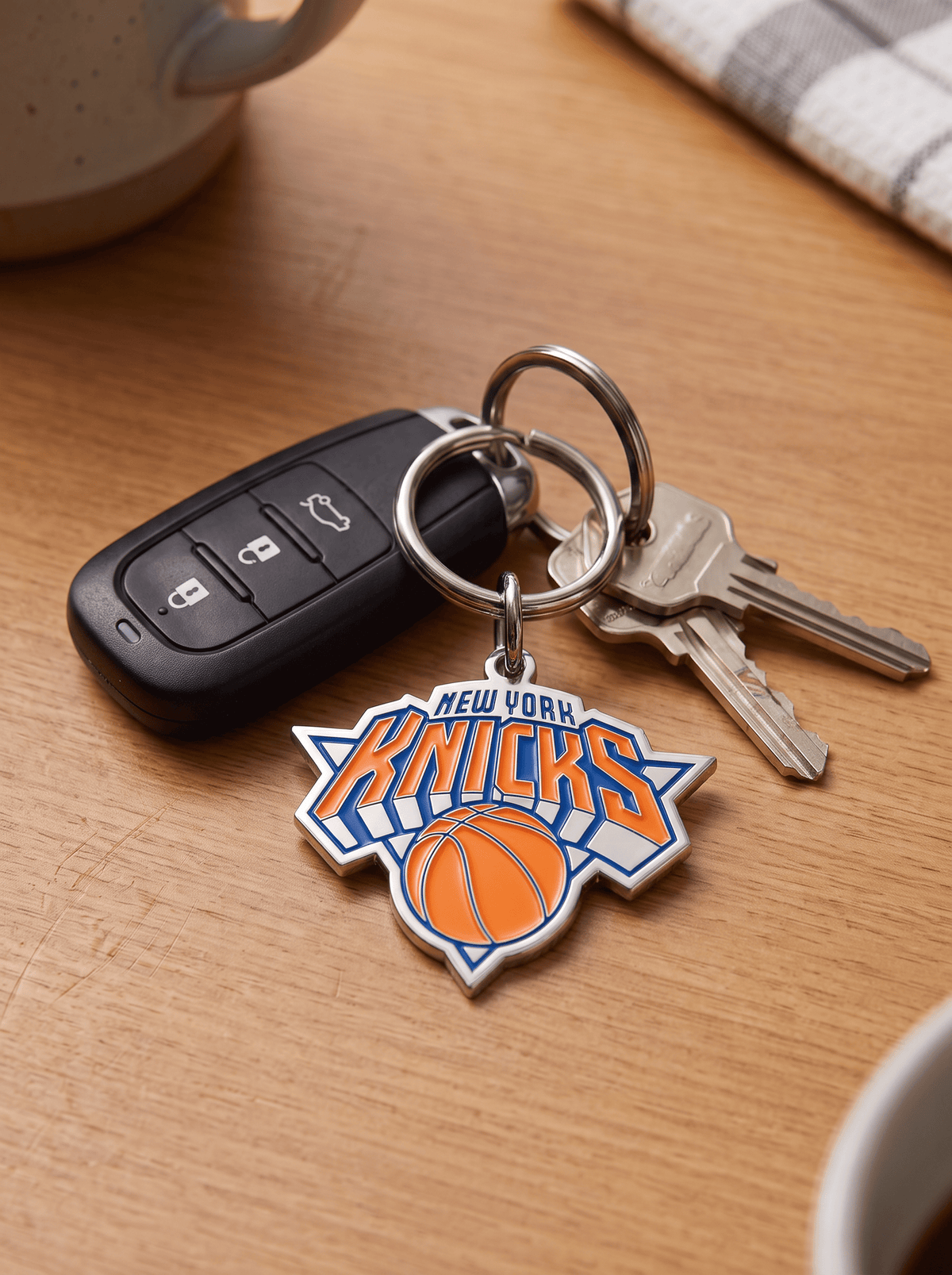 Wincraft Accessories New York Knicks Wincraft NBA Cloisonne Metal Key Ring