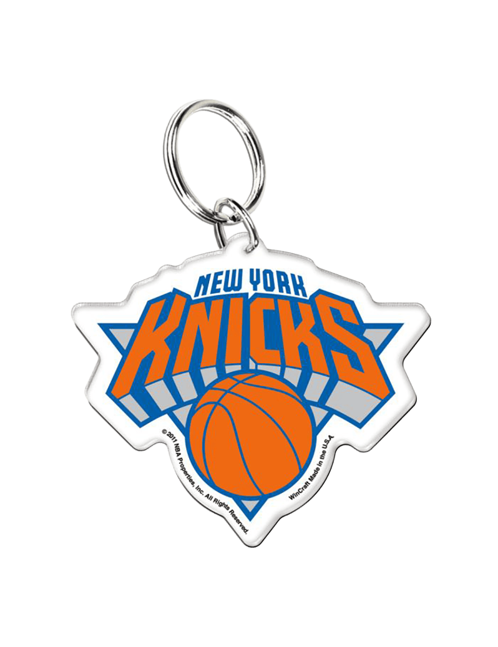Wincraft Accessories New York Knicks Wincraft NBA Premium Acrylic Team Key Ring