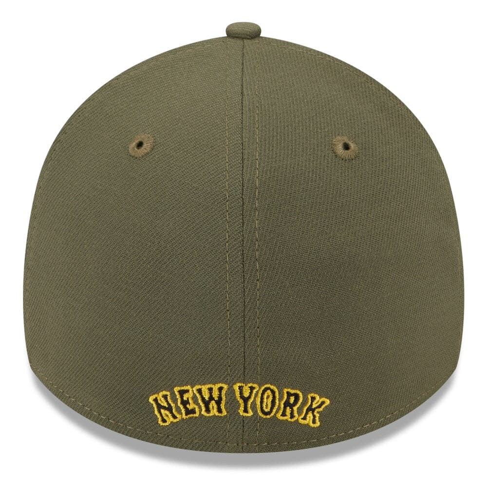 New Era Caps New York Mets New Era MLB 2023 Armed Forces 39THIRTY Stretch-Fit Hat - Army
