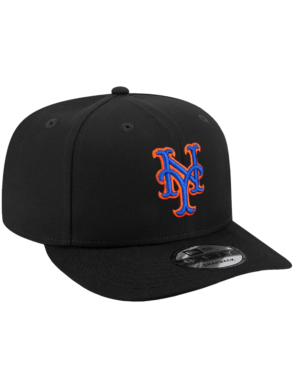 New Era Caps OSFA New York Mets New Era MLB Alt2 Pre-Curved 9FIFTY Snapback Hat - Black