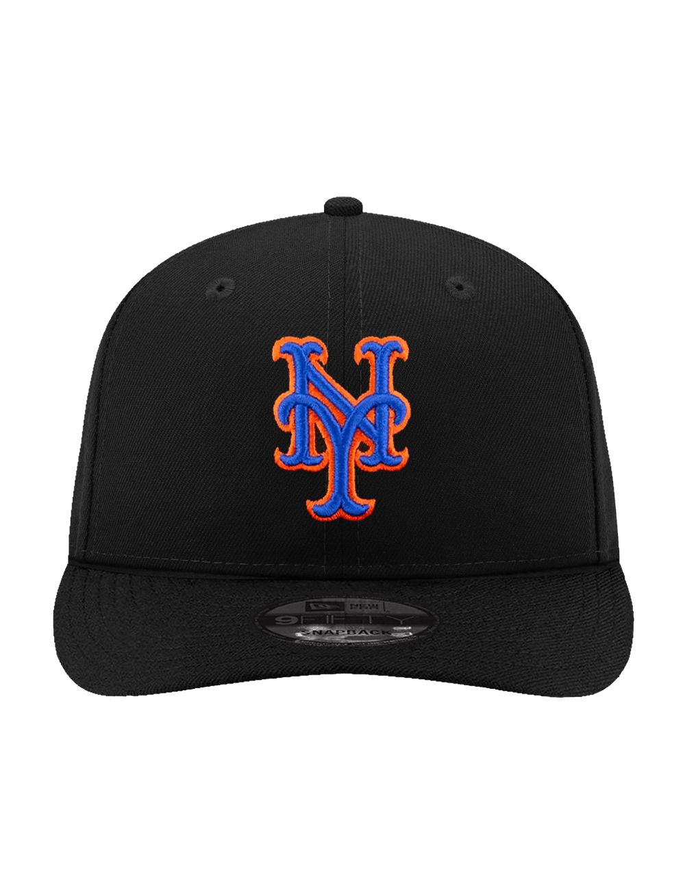 New Era Caps OSFA New York Mets New Era MLB Alt2 Pre-Curved 9FIFTY Snapback Hat - Black