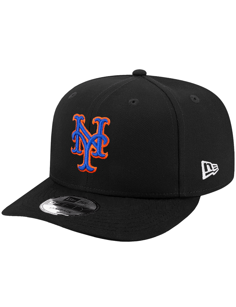 New Era Caps OSFA New York Mets New Era MLB Alt2 Pre-Curved 9FIFTY Snapback Hat - Black