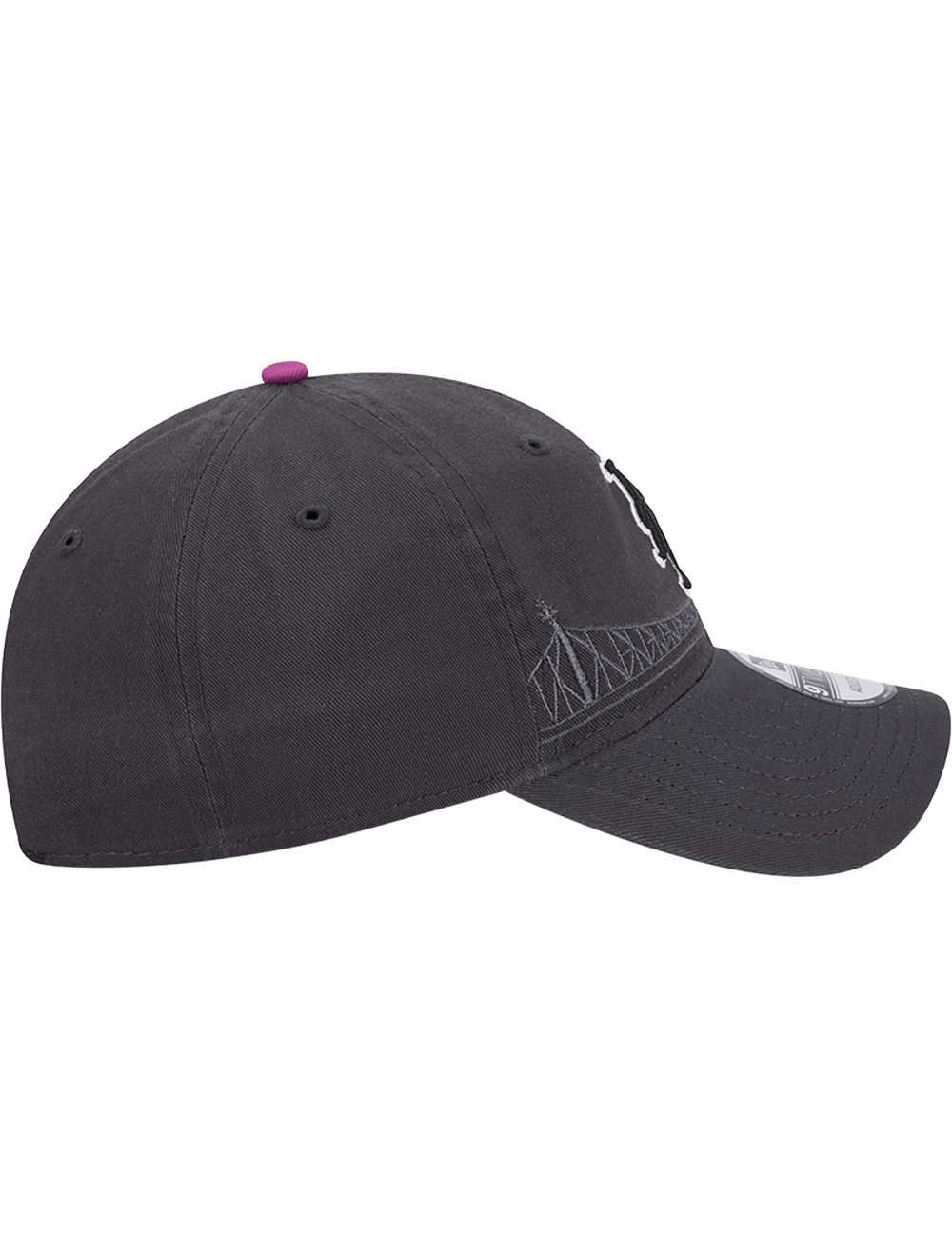 New Era Caps New York Mets New Era MLB City Connect 9TWENTY Strapback Hat - Graphite