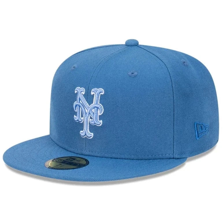 New Era Caps New York Mets New Era MLB Subway Series 59FIFTY Fitted Hat - Blue