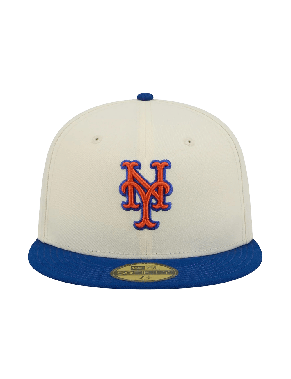 New Era Caps New York Mets New Era MLB Team 2 Tone 59FIFTY Fitted Hat - Chrome