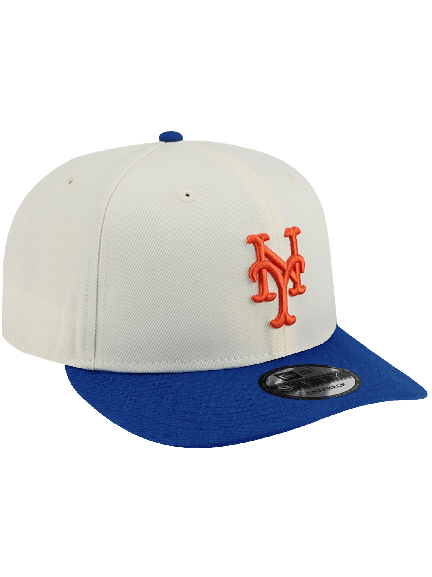 New Era Caps OSFA New York Mets New Era MLB Team Chrome 9FIFTY Pre-Curved Snapback Hat
