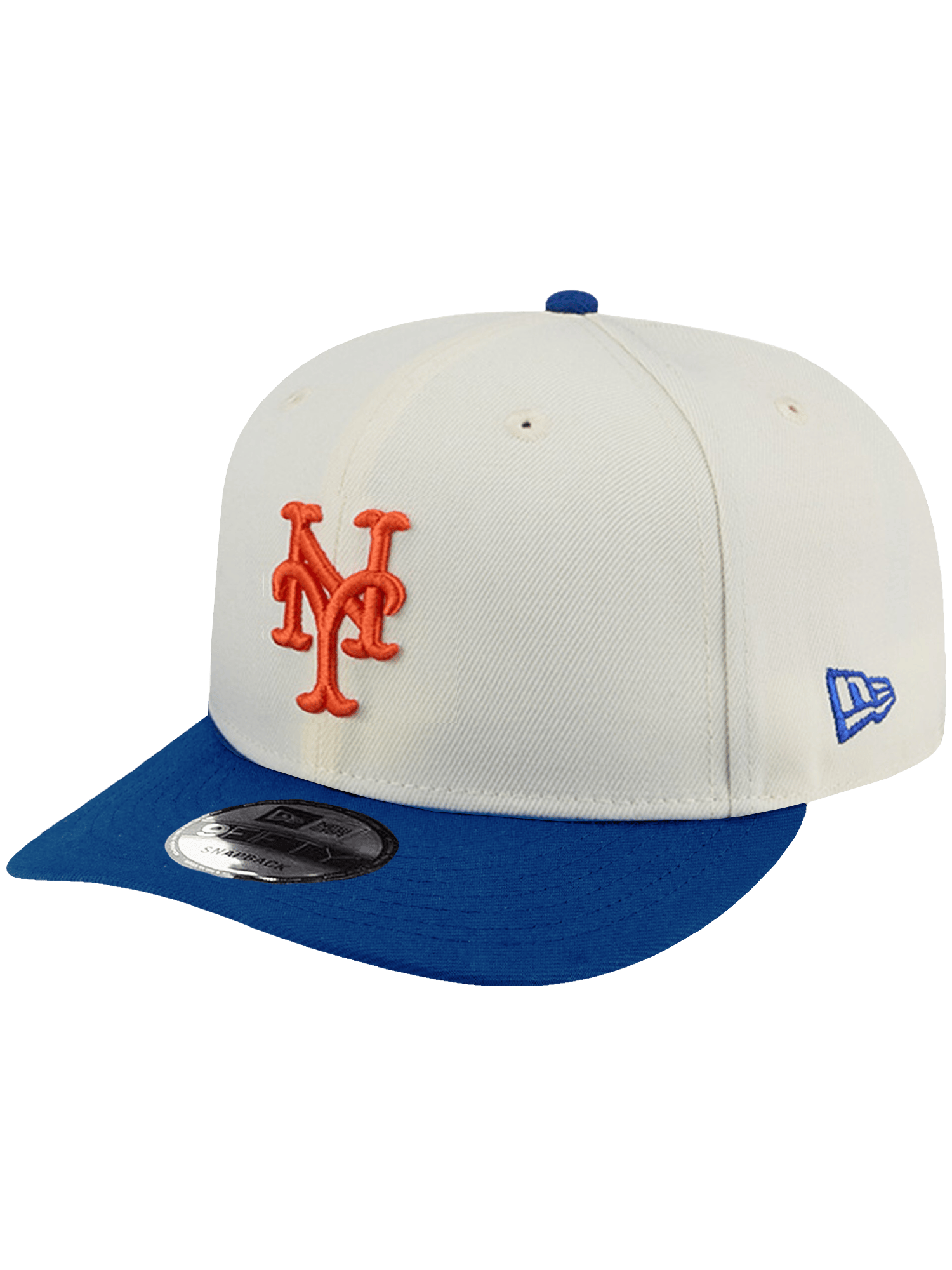 New Era Caps OSFA New York Mets New Era MLB Team Chrome 9FIFTY Pre-Curved Snapback Hat