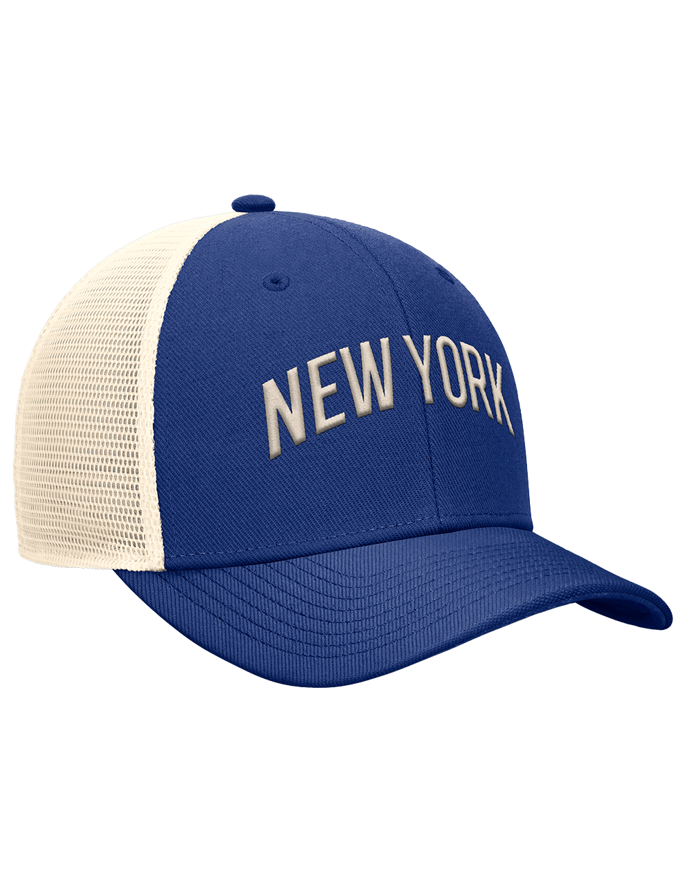 Nike Caps New York Mets Nike MLB Statement Rise Dri-Fit Trucker Snapback Hat