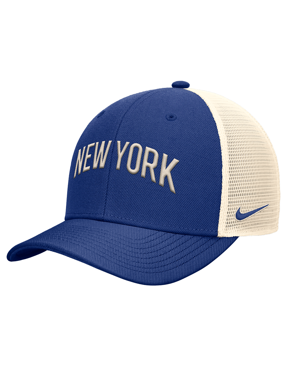 Nike Caps New York Mets Nike MLB Statement Rise Dri-Fit Trucker Snapback Hat