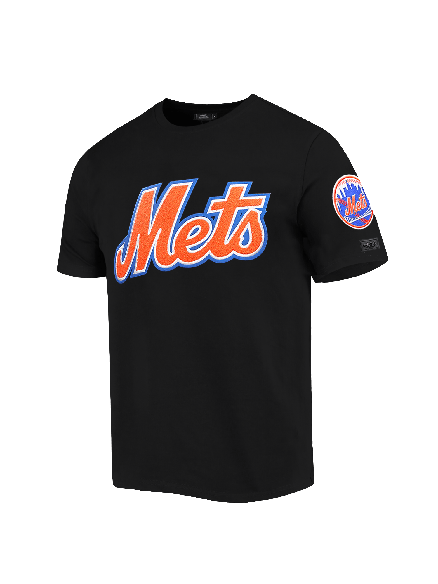 Pro Standard T-Shirts New York Mets Pro Standard MLB Classic Chenille T-Shirt - Black