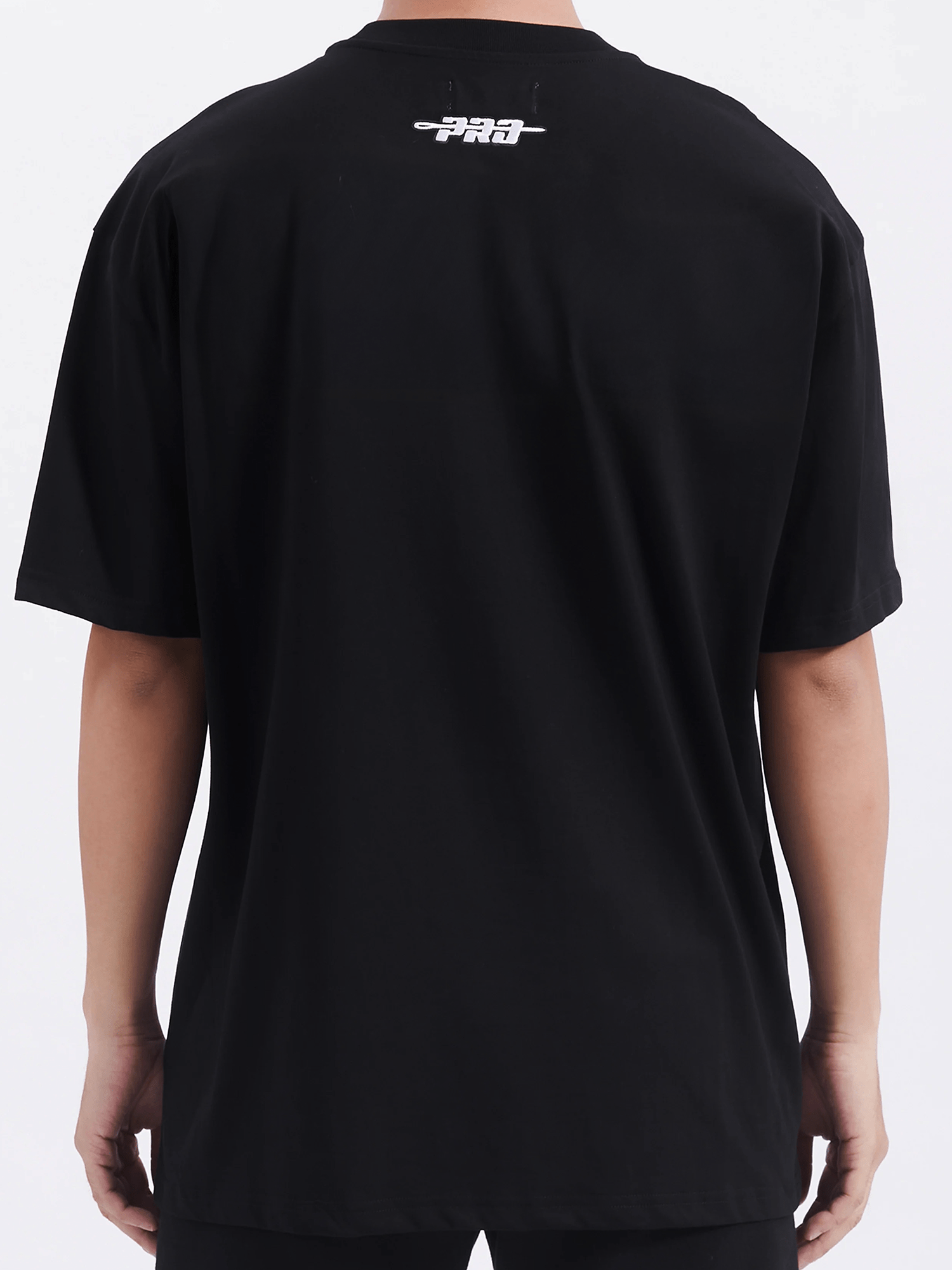 Pro Standard T-Shirts New York Mets Pro Standard MLB Icon Drop Shoulder T-Shirt - Black