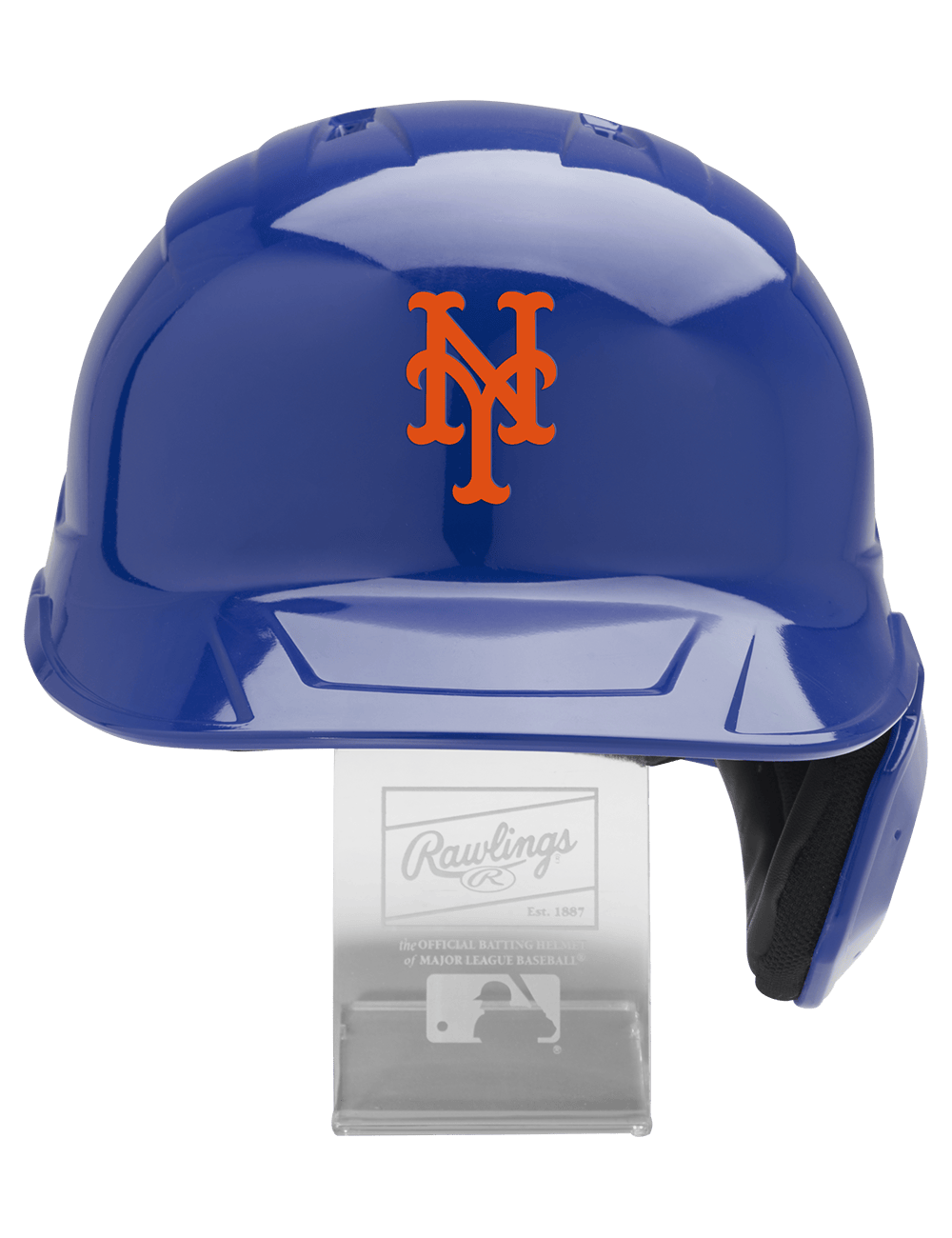 Rawlings Accessories New York Mets Rawlings MLB Full Size Replica Helmet W/Stand