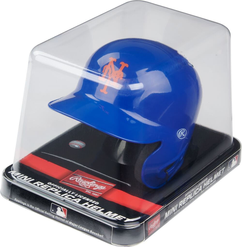 Rawlings Accessories New York Mets Rawlings MLB Mini Team Display Helmet