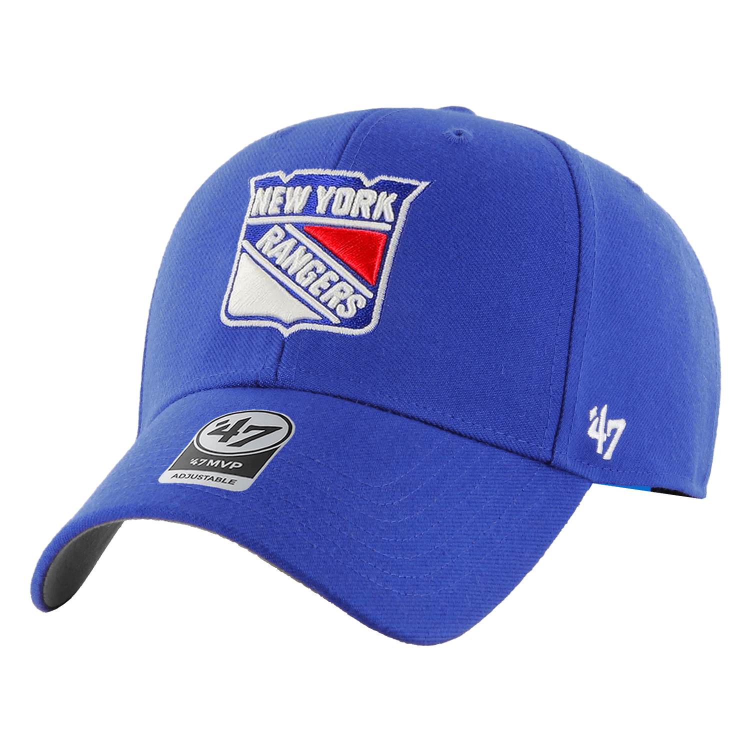 47 Brand Caps New York Rangers '47 NHL Team MVP Snapback Hat - Blue