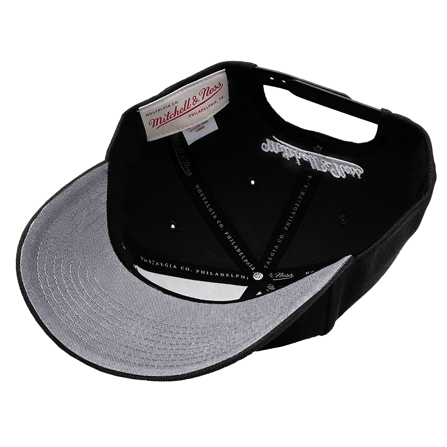 Mitchell And Ness Caps New York Rangers Mitchell & Ness NHL Icon Pro Crown Snapback Hat - Black