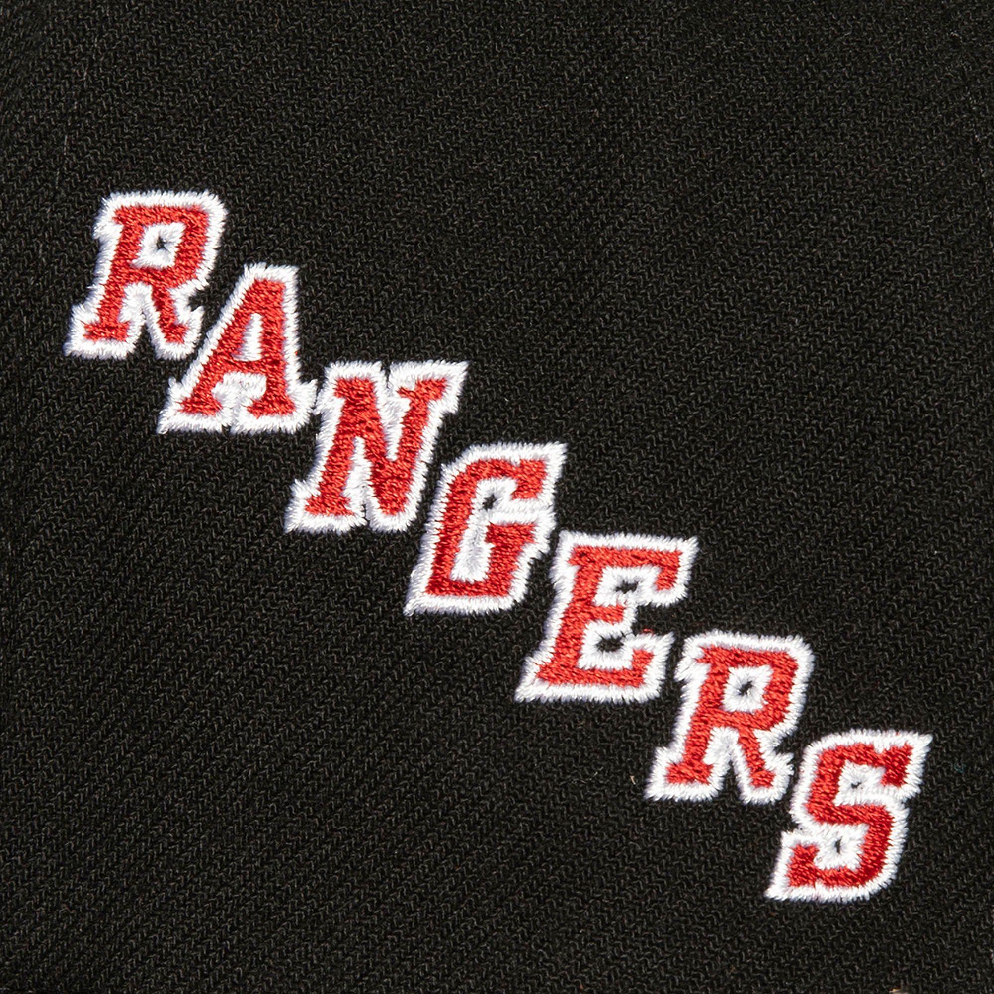 Mitchell And Ness Caps New York Rangers Mitchell & Ness NHL Icon Pro Crown Snapback Hat - Black