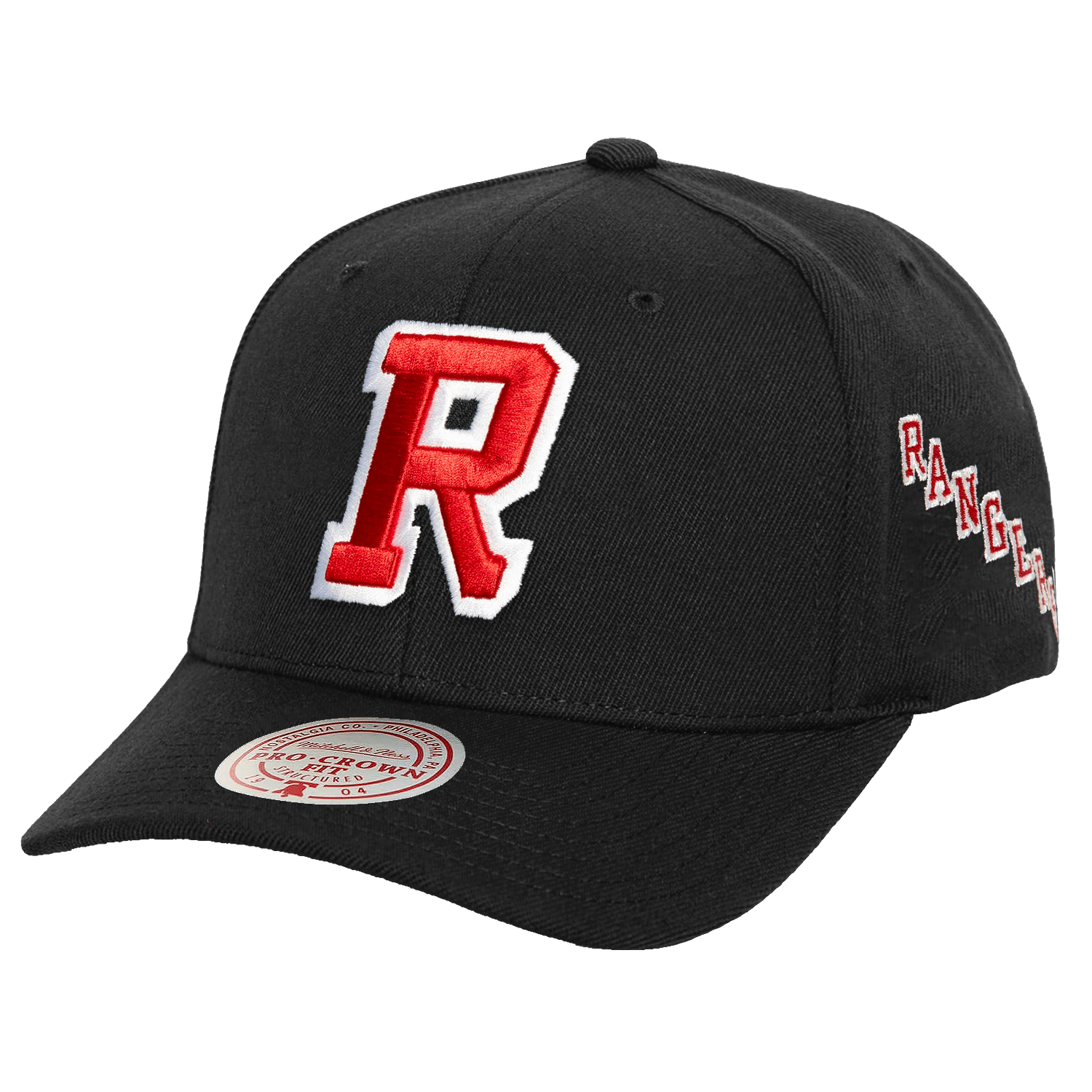 Mitchell And Ness Caps New York Rangers Mitchell & Ness NHL Icon Pro Crown Snapback Hat - Black