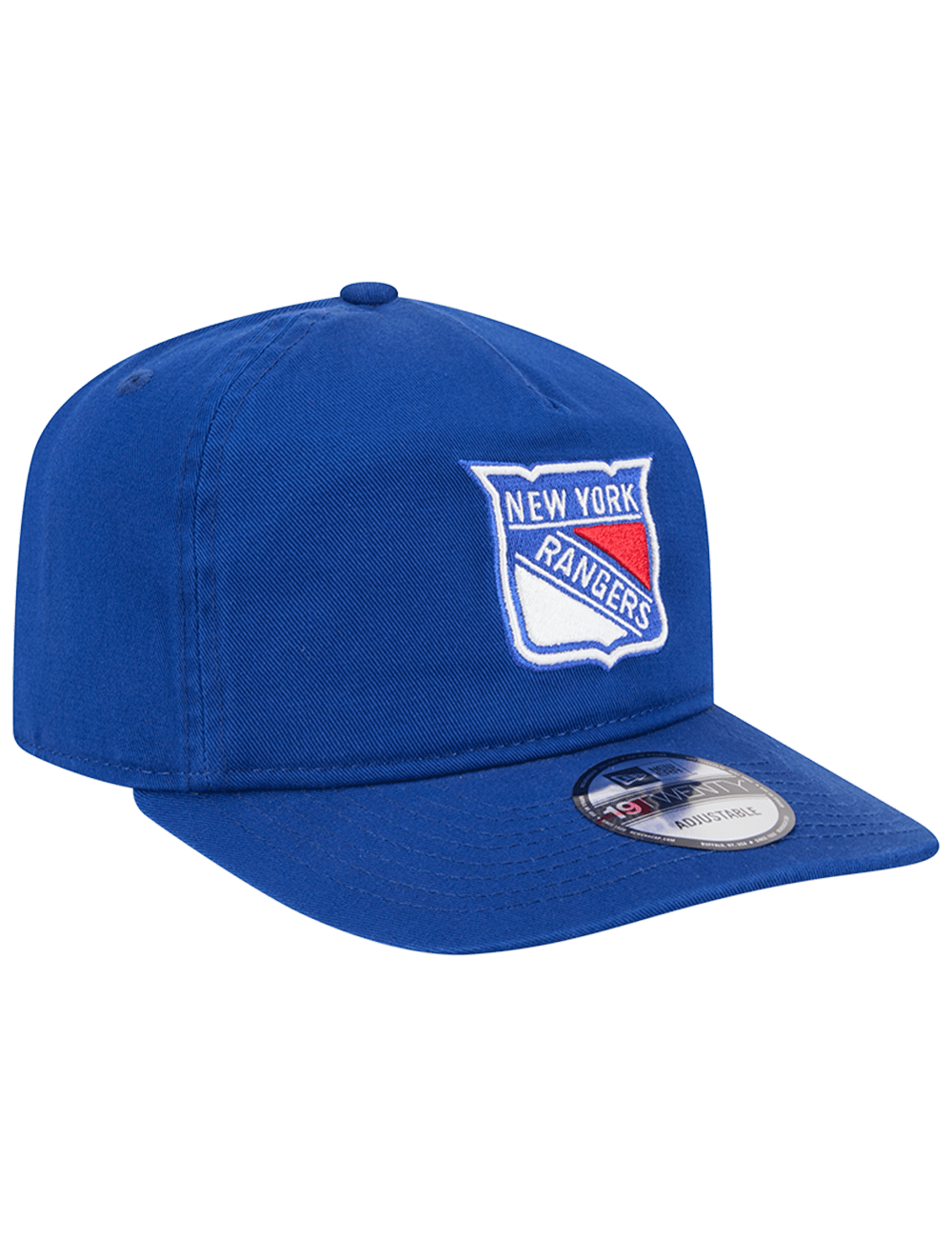 New Era Caps New York Rangers New Era NHL Team 19TWENTY Pre-Curved Snapback Hat - Blue
