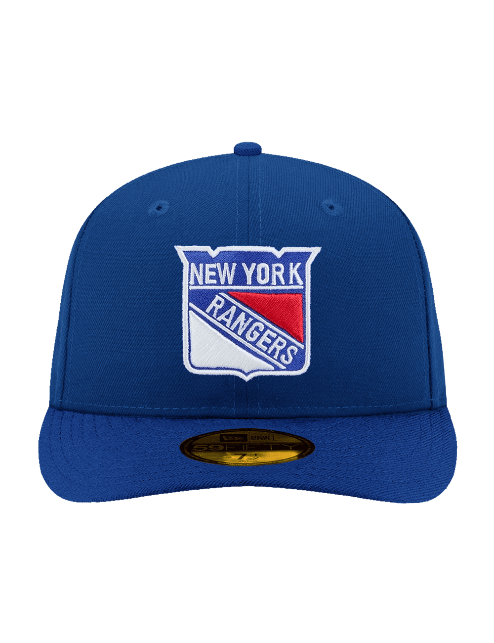 New Era Caps New York Rangers New Era NHL Team 59FIFTY Pre-Curved Fitted Hat - Blue