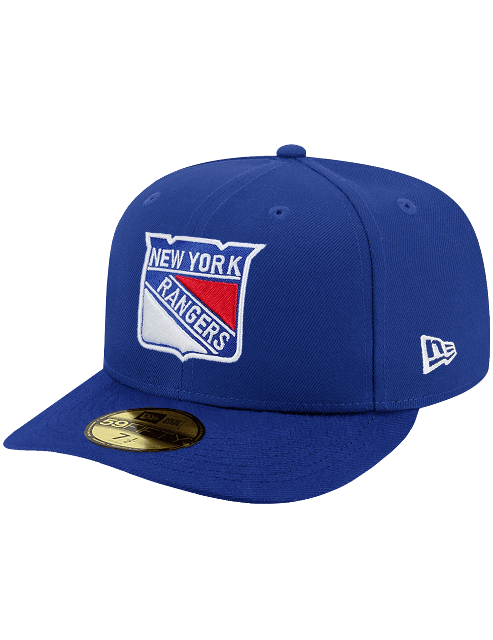 New Era Caps New York Rangers New Era NHL Team 59FIFTY Pre-Curved Fitted Hat - Blue