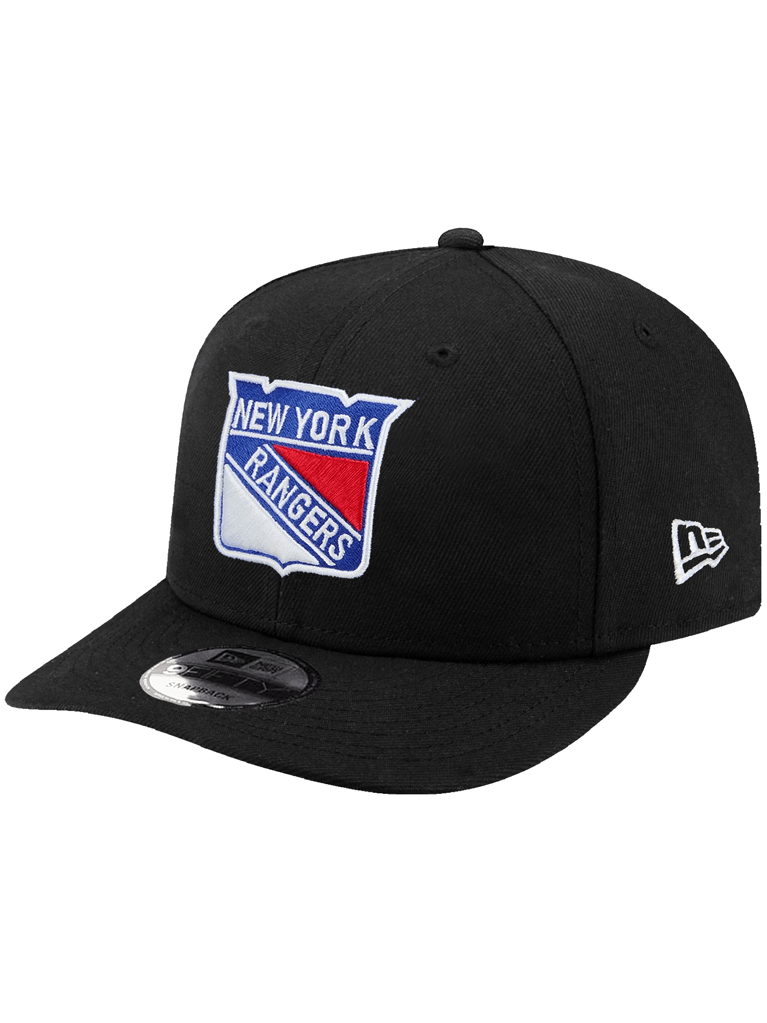 New Era Caps New York Rangers New Era NHL Team 9FIFTY Pre-Curved Snapback Hat - Black