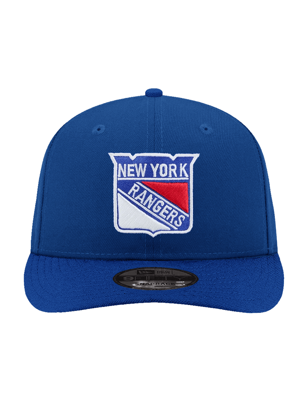New Era Caps New York Rangers New Era NHL Team 9FIFTY Pre-Curved Snapback Hat - Blue