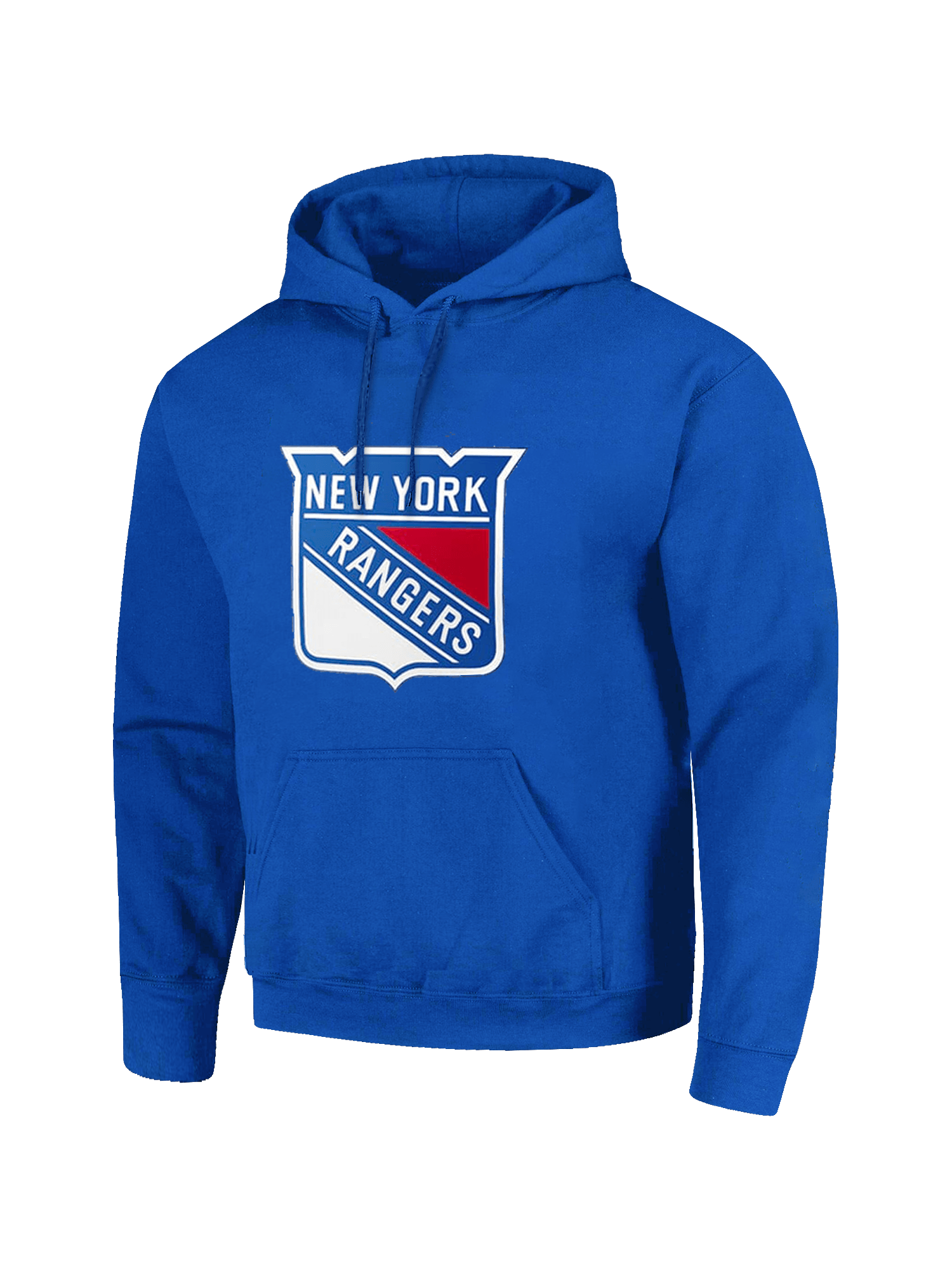 NHL Branded Jumpers New York Rangers NHL Team Logo Hoodie Jumper - Blue