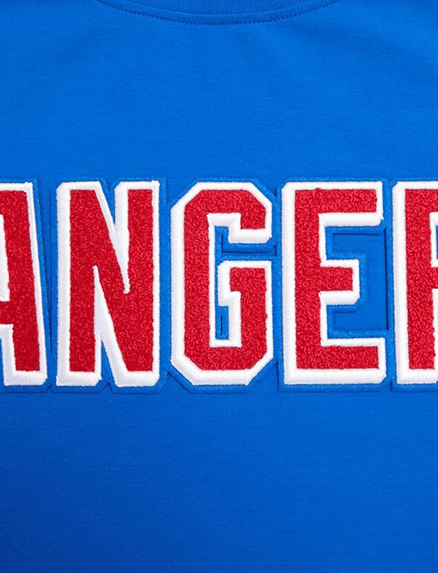 Pro Standard T-Shirts New York Rangers Pro Standard NHL Classic Chenille Flex T-Shirt - Blue