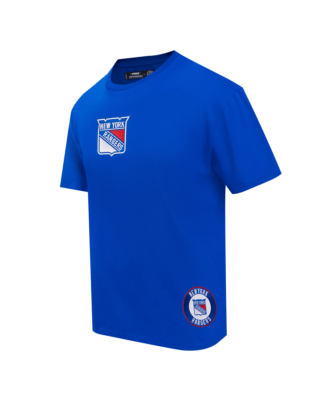 Pro Standard T-Shirts New York Rangers Pro Standard NHL Wingspan Drop Shoulder T-Shirt - Royal