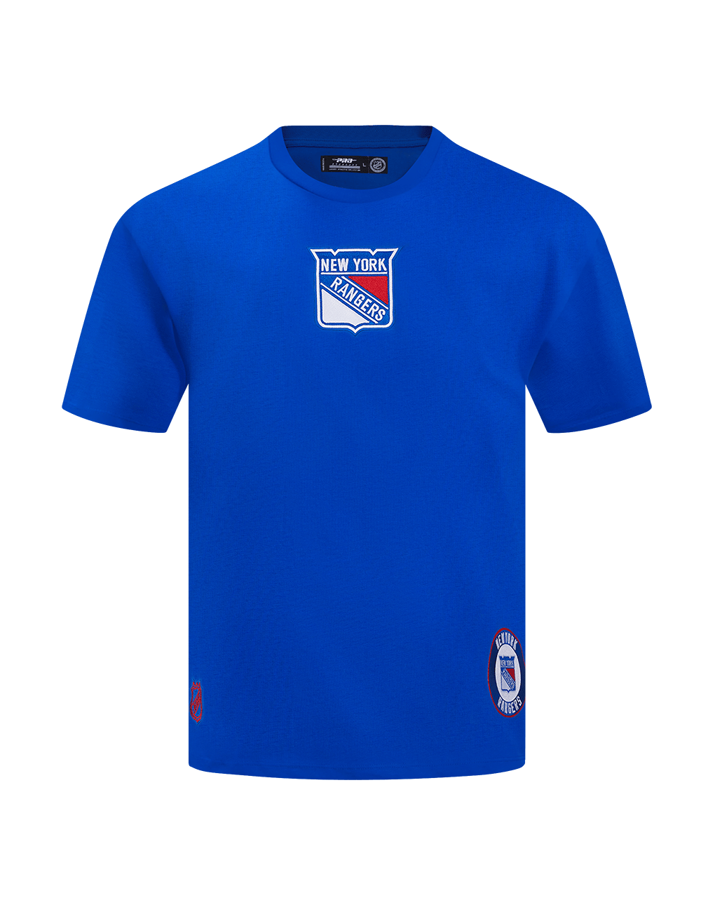 Pro Standard T-Shirts New York Rangers Pro Standard NHL Wingspan Drop Shoulder T-Shirt - Royal