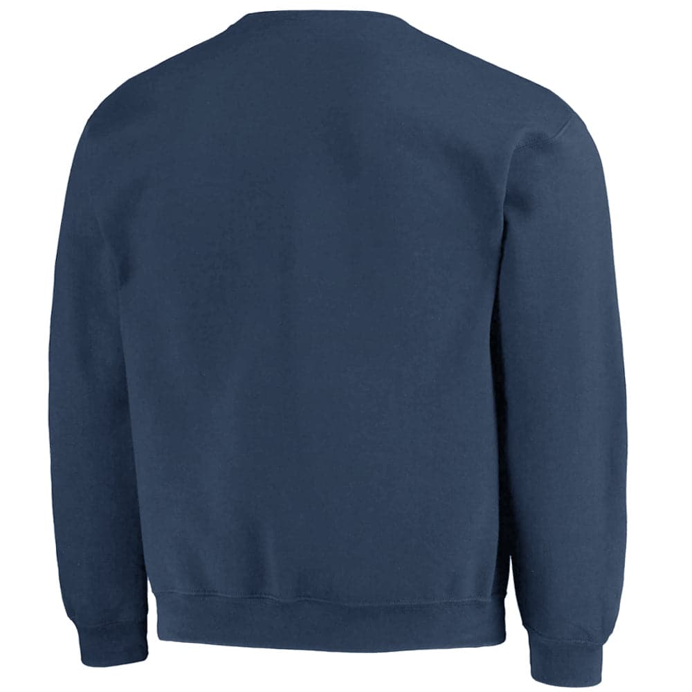 Majestic Athletic Jumpers New York Yankees Majestic MLB Applique Vintage Crew Jumper - French Navy