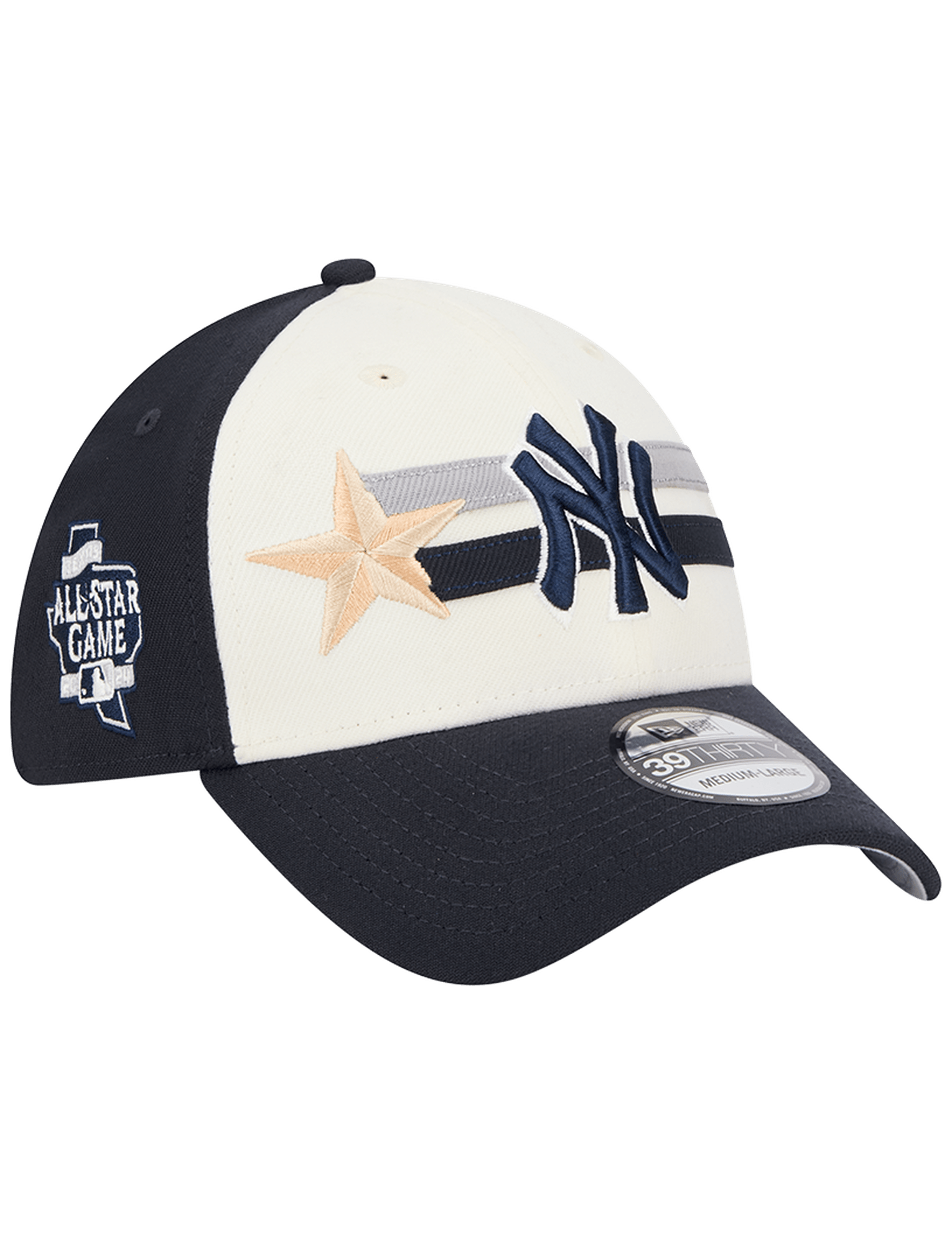 New Era Caps New York Yankees New Era MLB 24 All-Star Workout 39THIRTY Stretch-Fit Hat