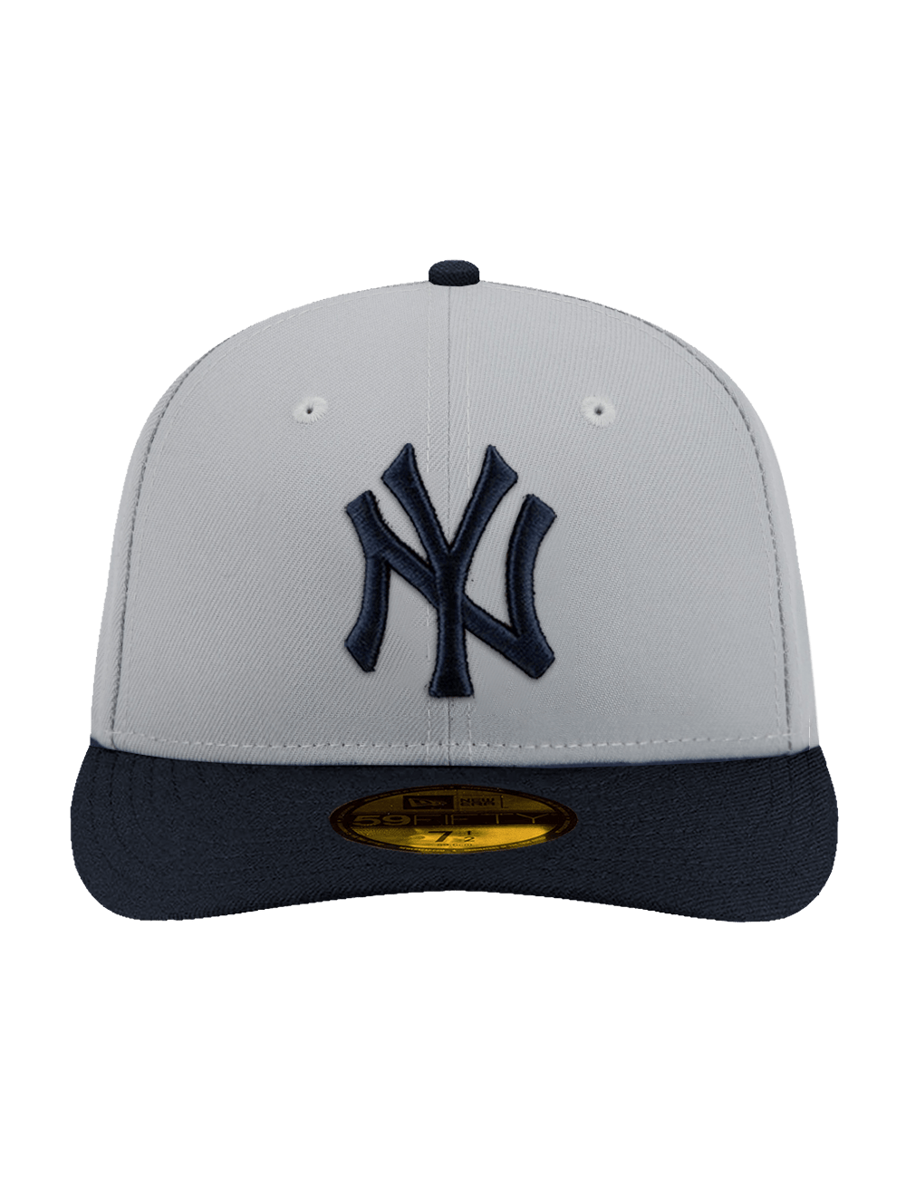 New Era Caps New York Yankees New Era MLB Alt Pre-Curved 59FIFTY Fitted Hat - Grey