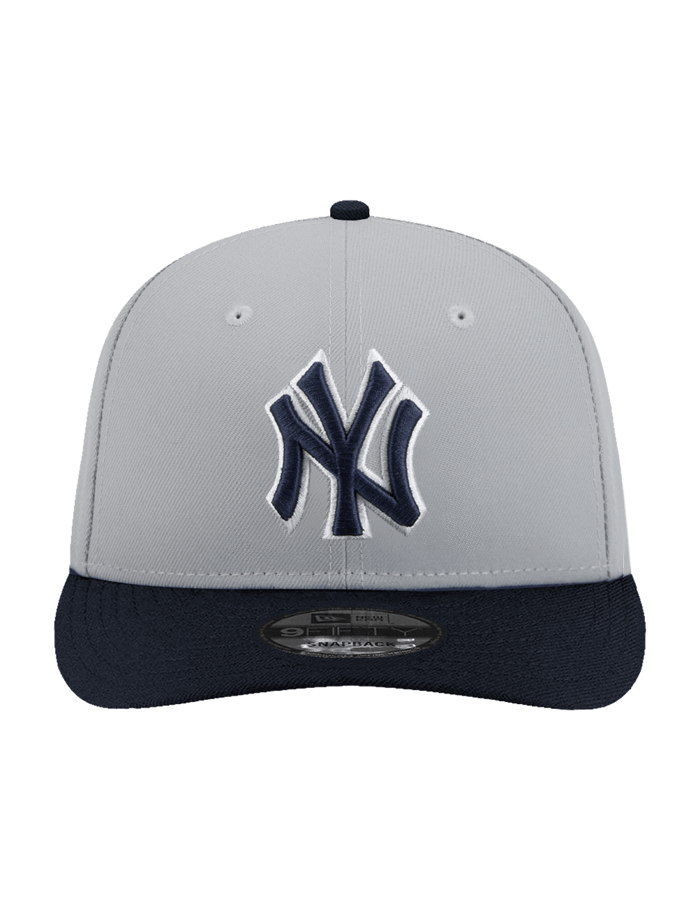 New Era Caps OSFA New York Yankees New Era MLB Alt Pre-Curved 9FIFTY Snapback Hat - Grey