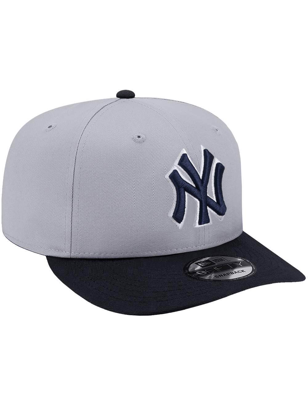New Era Caps OSFA New York Yankees New Era MLB Alt Pre-Curved 9FIFTY Snapback Hat - Grey
