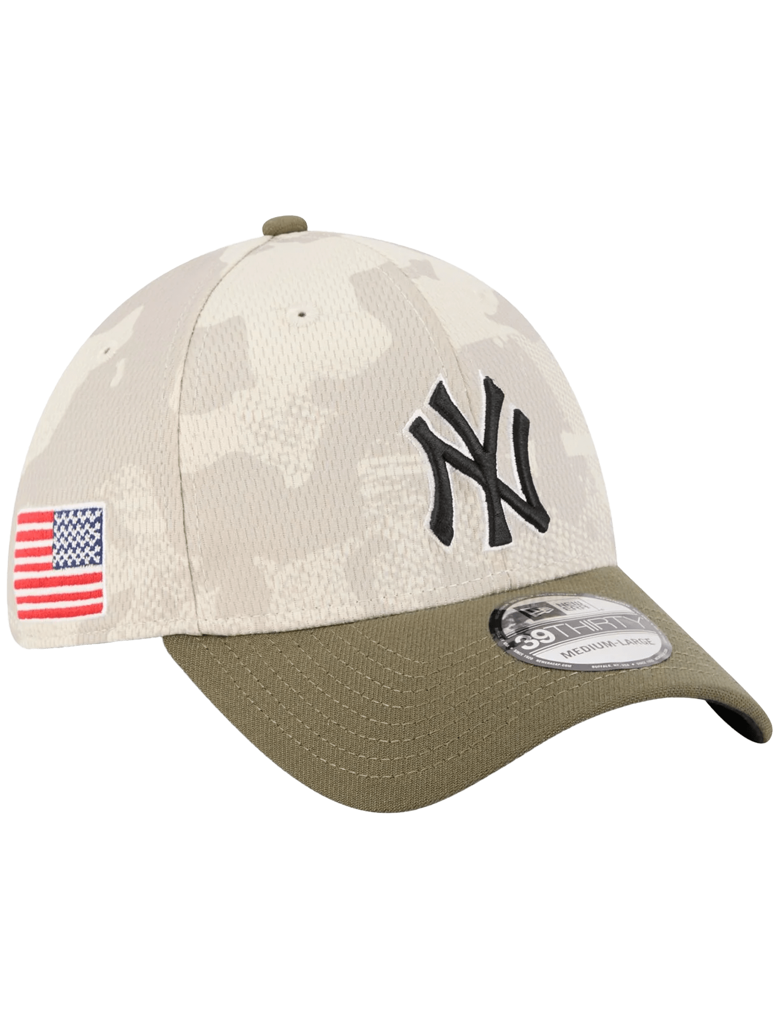 New Era Caps New York Yankees New Era MLB Armed Forces 2025 39THIRTY Stretch-Fit Hat