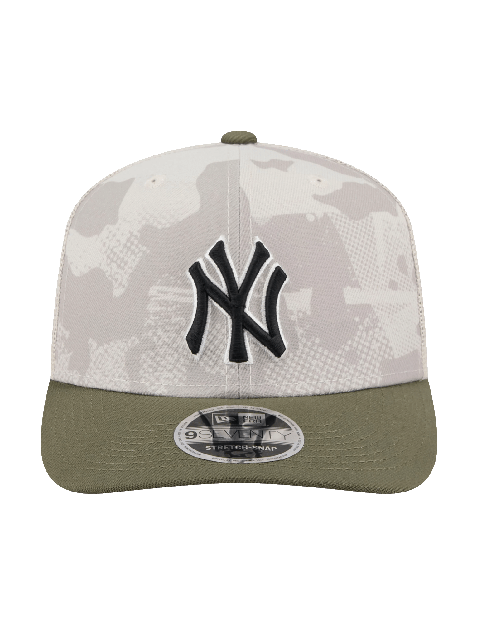 New Era Caps New York Yankees New Era MLB Armed Forces 2025 9SEVENTY Stretch-Snapback Hat