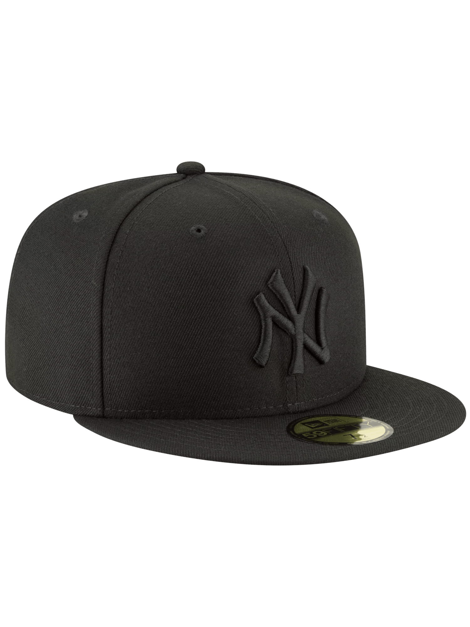 New Era Caps New York Yankees New Era MLB Black On Black 59FIFTY Fitted Hat - Black