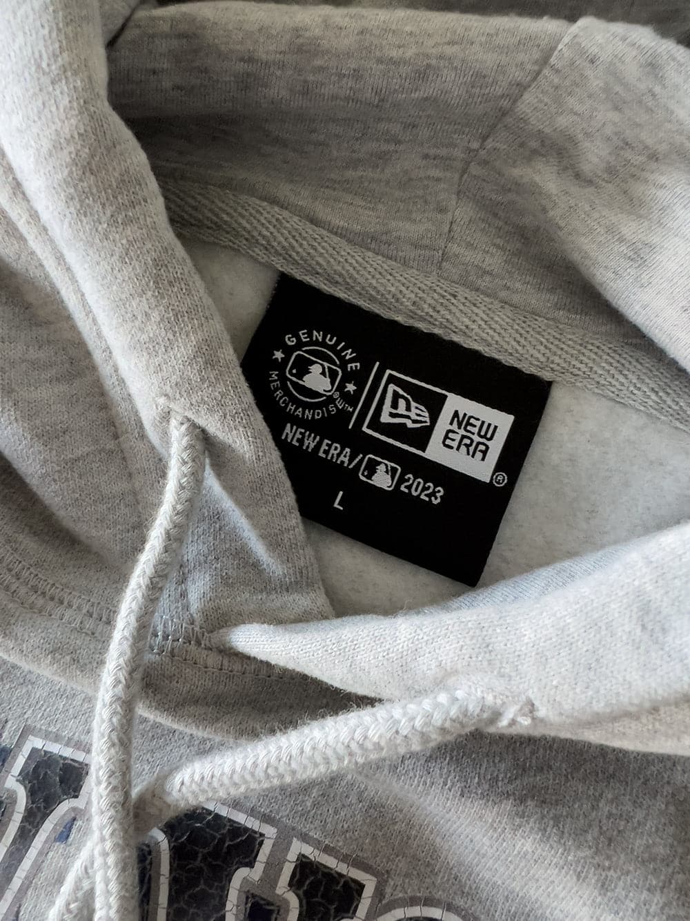 New Era Jumpers New York Yankees New Era MLB Gradient Arch Hoodie Jumper - Grey