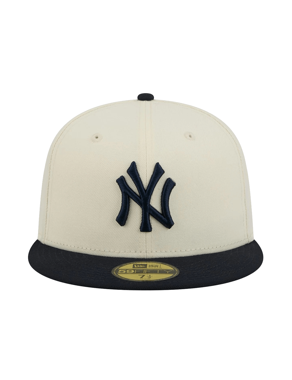 New Era Caps New York Yankees New Era MLB Team 2 Tone 59FIFTY Fitted Hat - Chrome