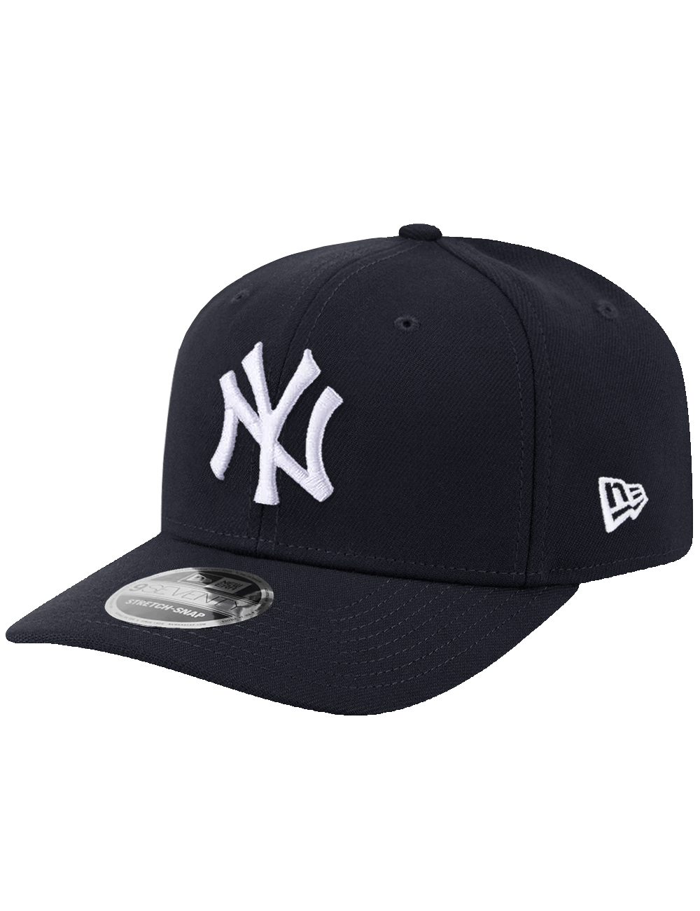 New Era Caps OSFA New York Yankees New Era MLB Team 9SEVENTY Stretch-Snapback Hat - Navy