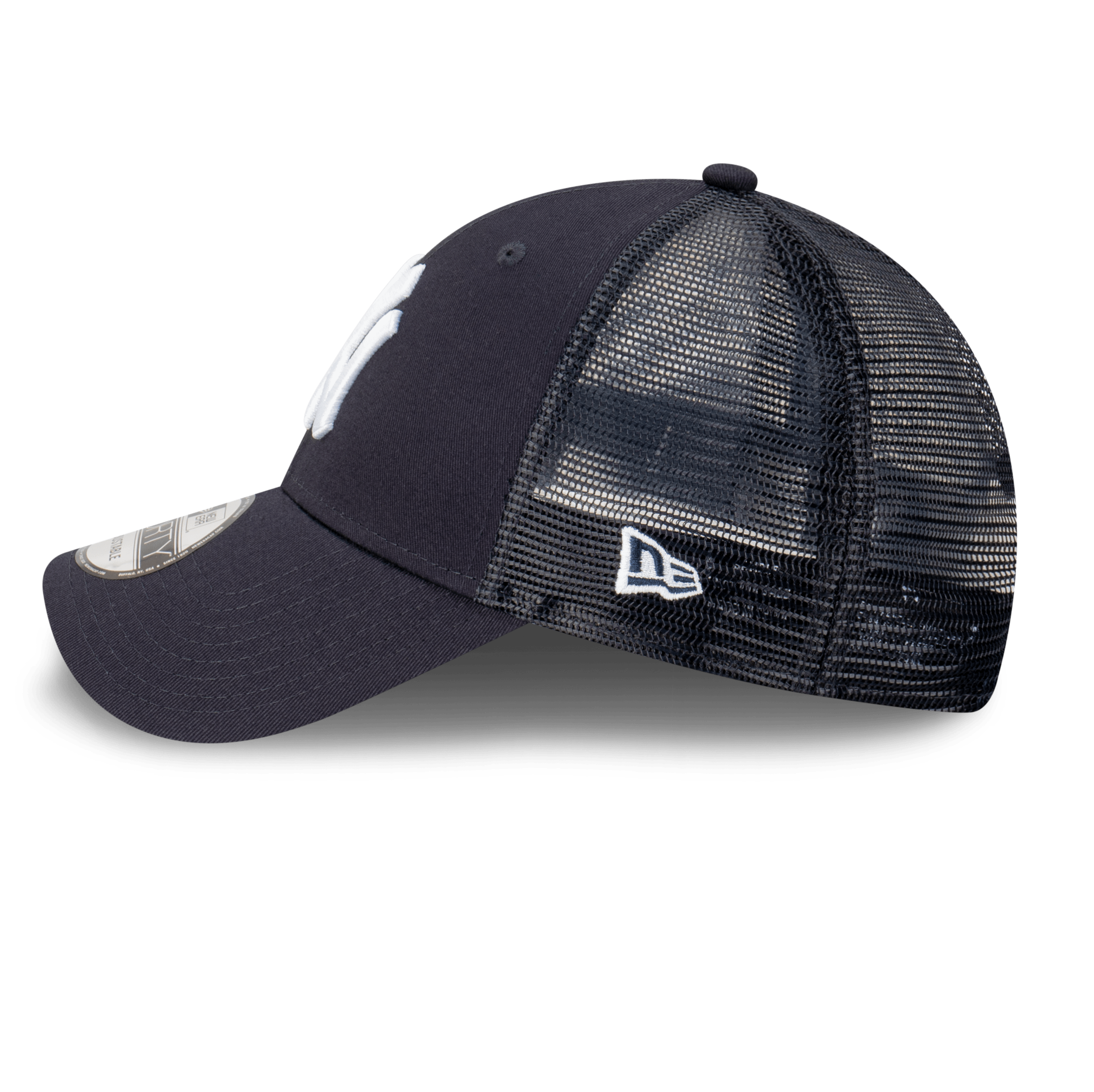 New Era Caps New York Yankees New Era MLB Team Trucker 9FORTY Snapback Hat - Navy