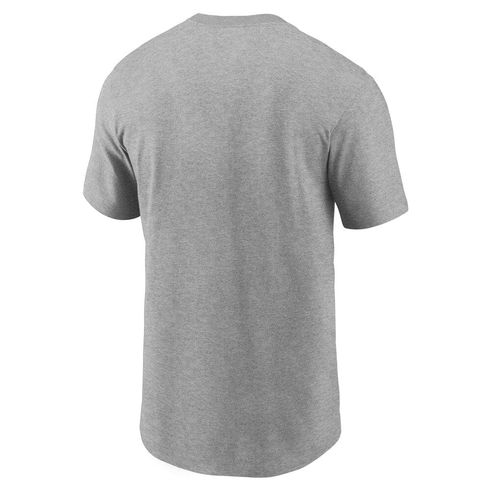 Nike T-Shirts New York Yankees Nike MLB Logo T-Shirt - Dark Grey Heather