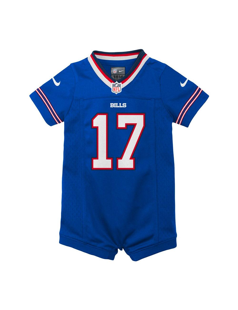 Nike Jerseys Newborns Josh Allen Buffalo Bills Nike NFL Romper Jersey - Blue