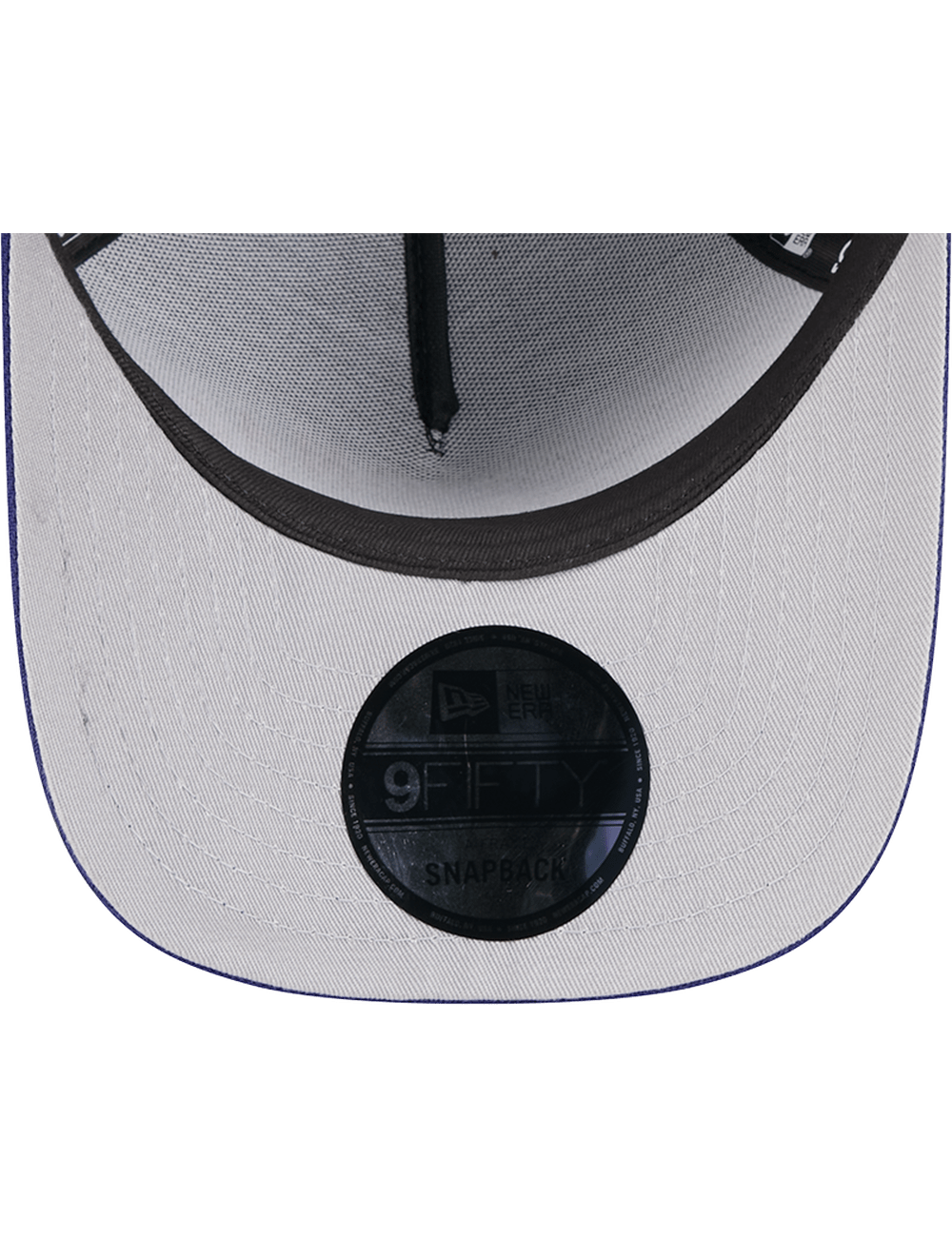 New Era Caps NFL Shield New Era NFL 25 Draft Pre-Curved 9FIFTY A-Frame Snapback Hat - Black