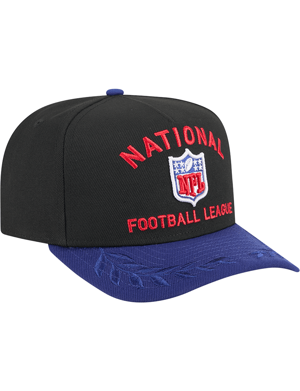 New Era Caps NFL Shield New Era NFL 25 Draft Pre-Curved 9FIFTY A-Frame Snapback Hat - Black