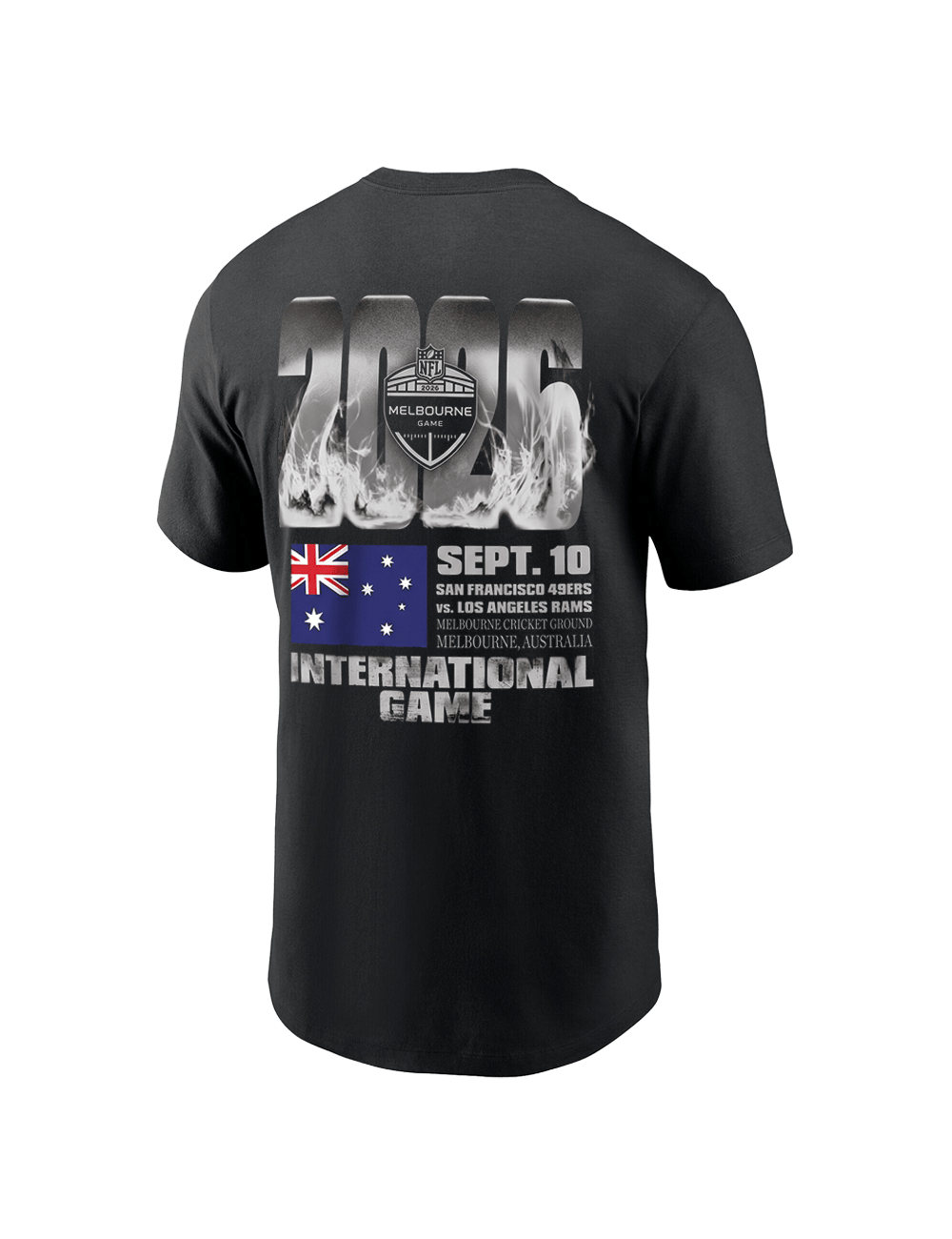 Nike T-Shirts Nike NFL 26 Melbourne Official Event T-Shirt - Black