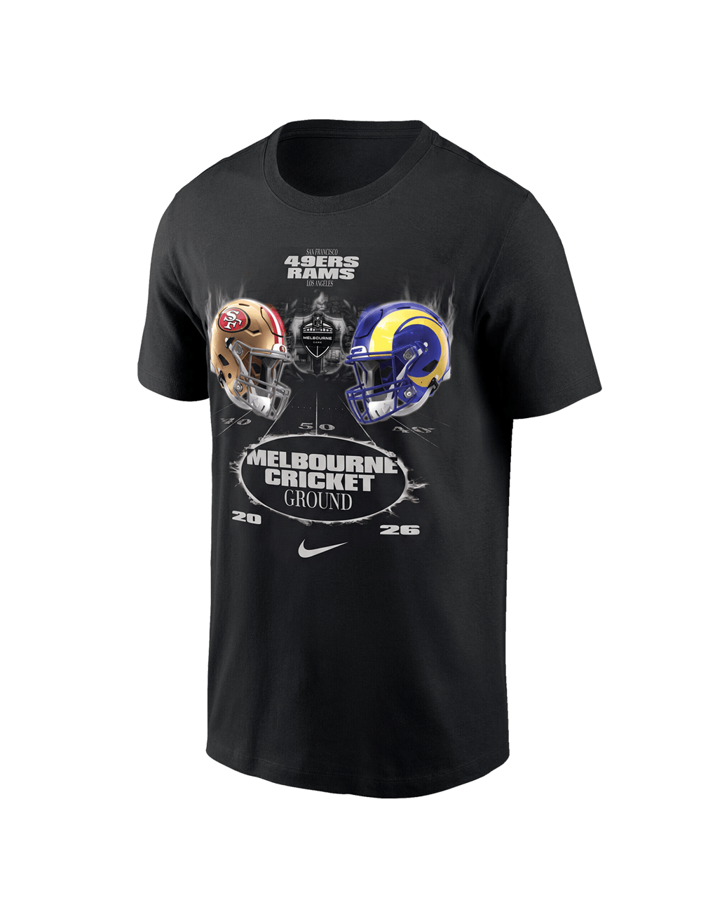 Nike T-Shirts Nike NFL 26 Melbourne Official Event T-Shirt - Black