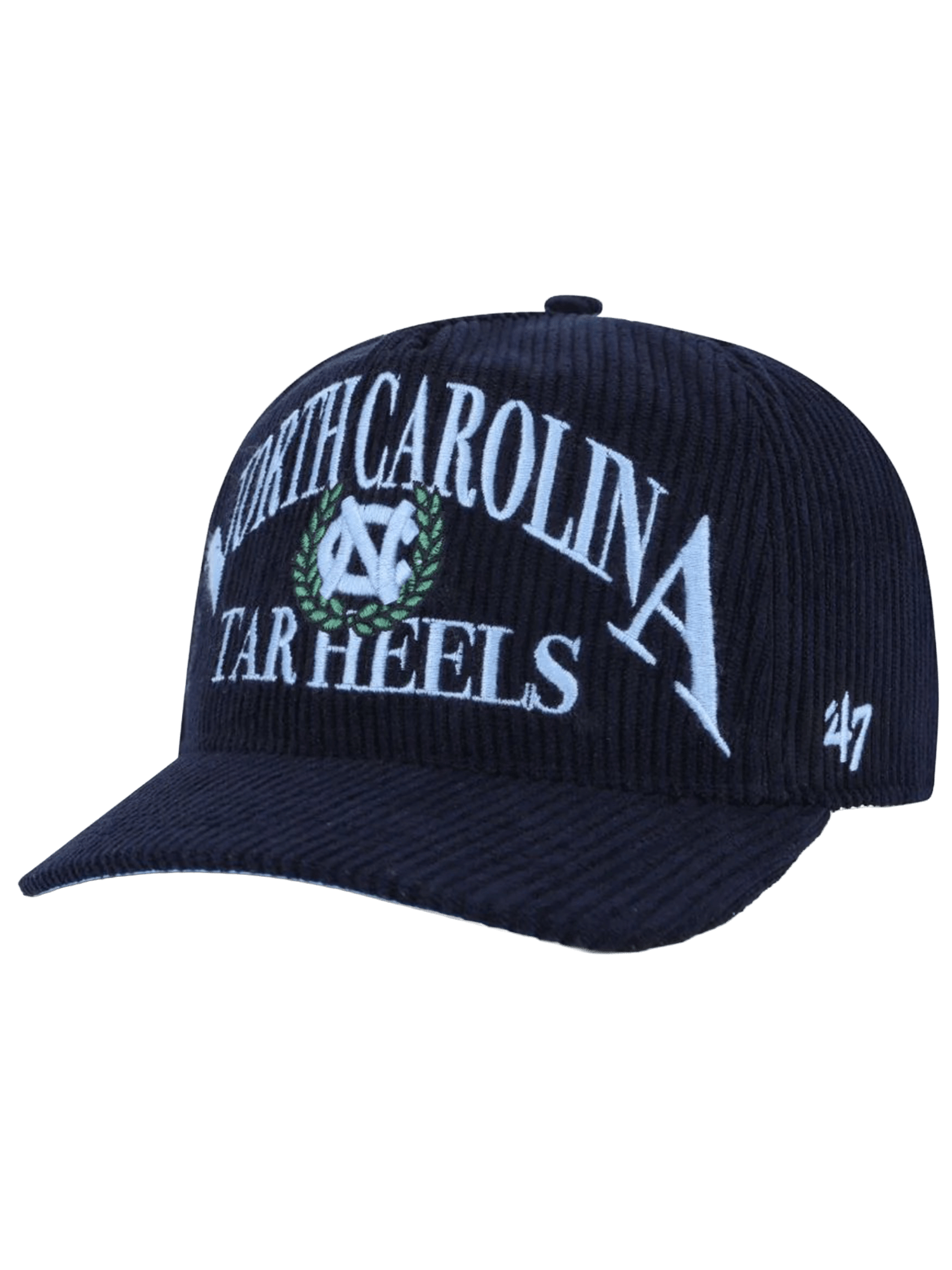 47 Brand Caps North Carolina Tar Heels '47 NCAA Pitchout Pre-Curved Hitch Snapback Hat - Navy